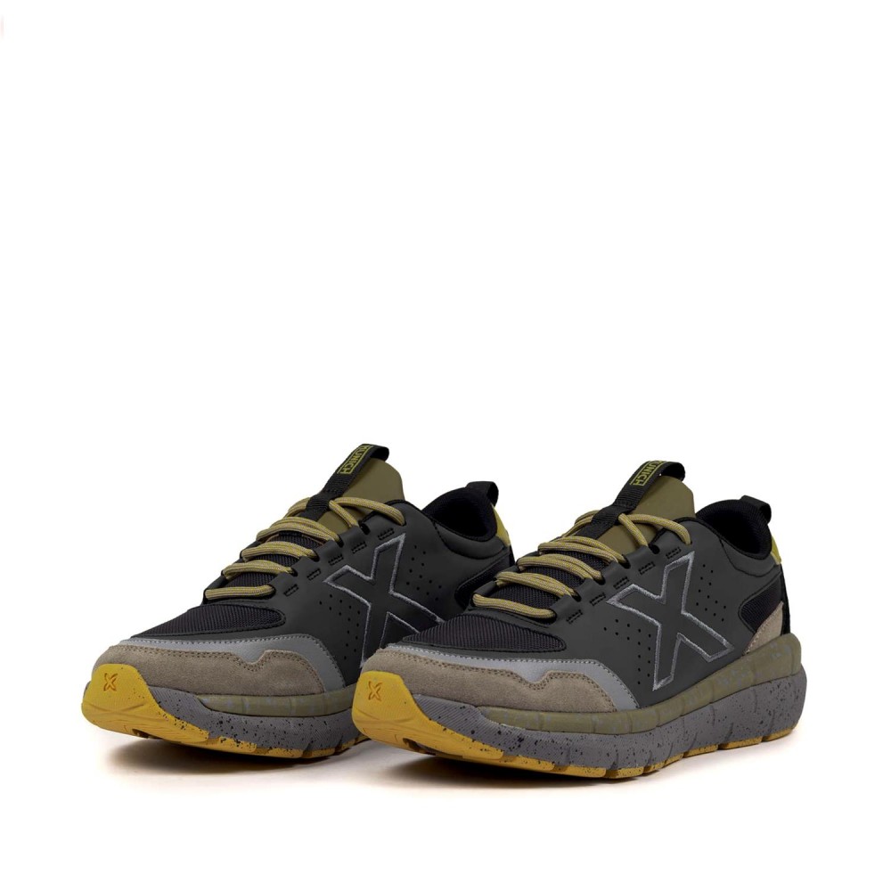 MUNICH KAVA 26 gris, mostaza y negro