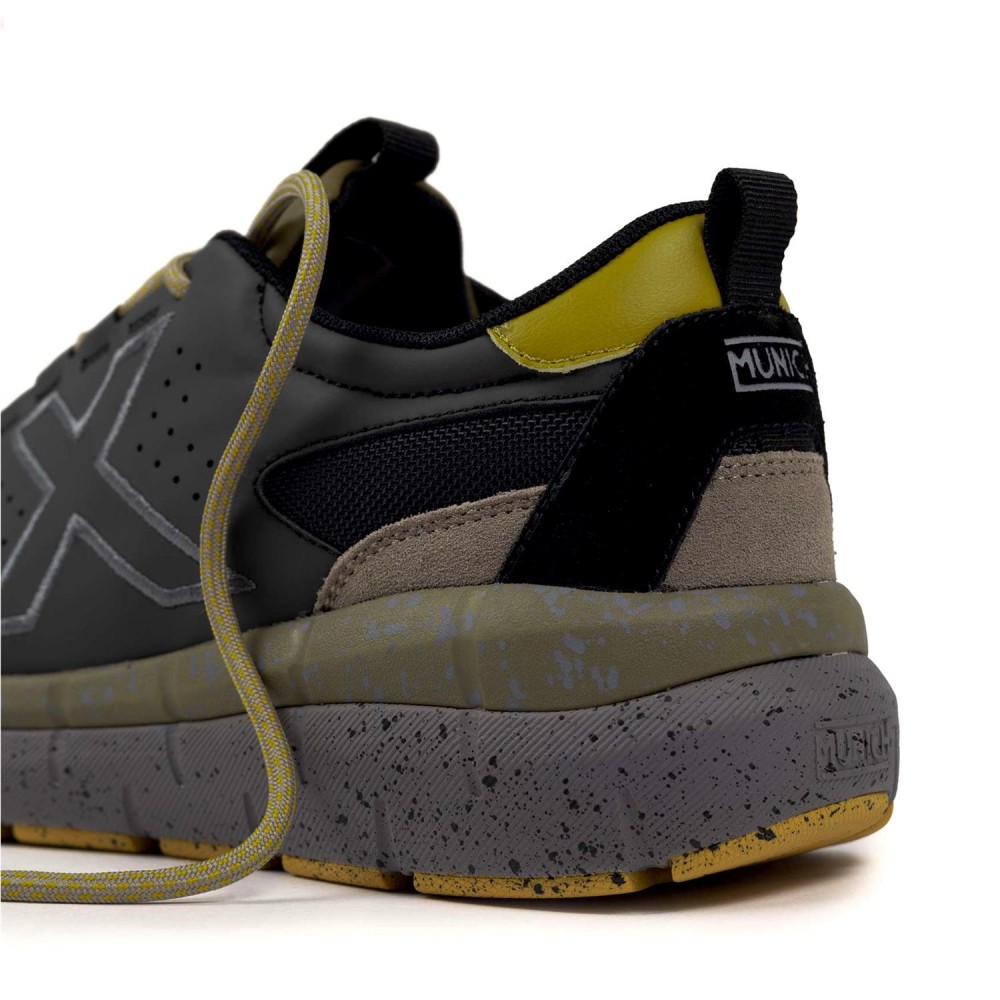 MUNICH KAVA 26 gris, mostaza y negro