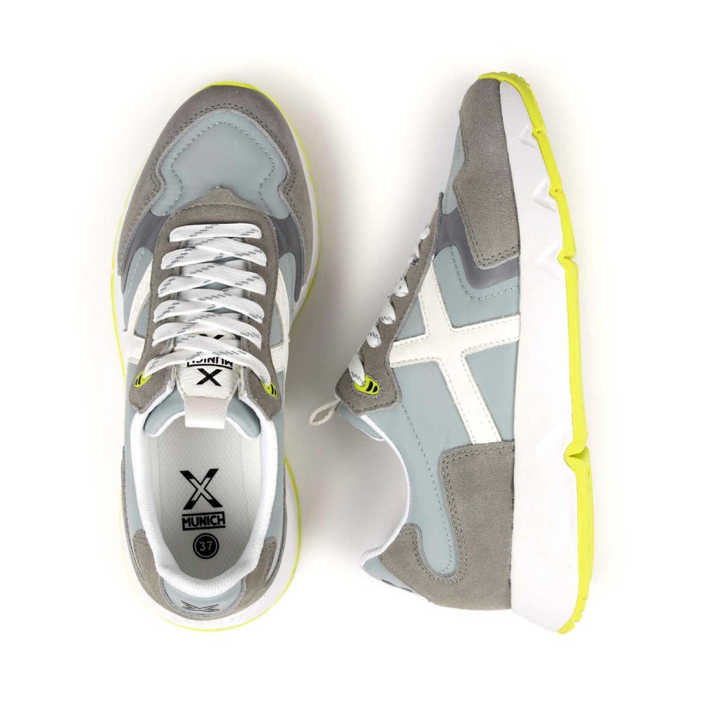 MUNICH Mamba 08 celeste, gris