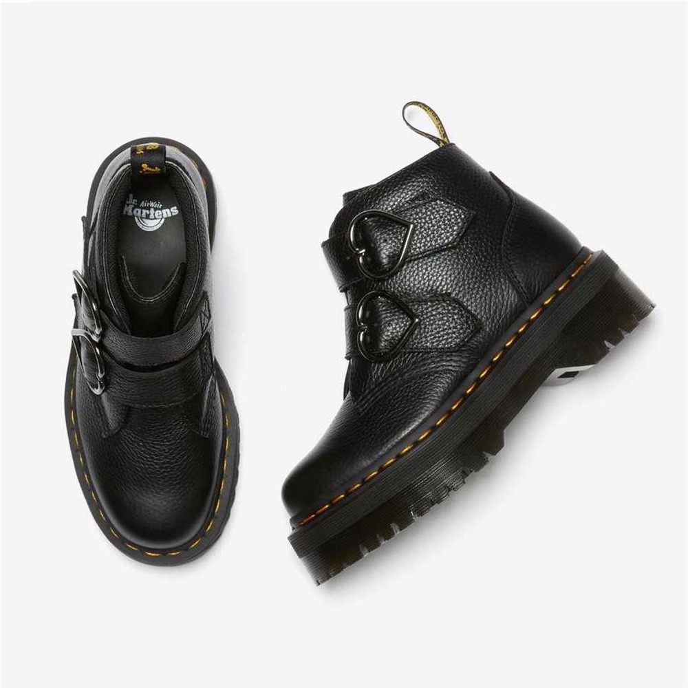 DR. MARTENS Devon Heard Black